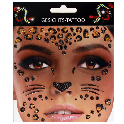 gezichts-tattoo-luipaard-gs1001