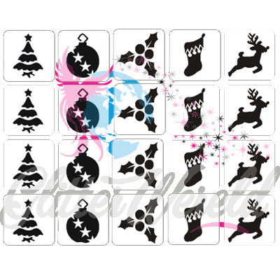 glittertattoo-sjablonenset-kerst-20-st-set160