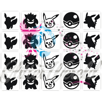 glittertattoo-sjablonenset-pokemon-20st-set152