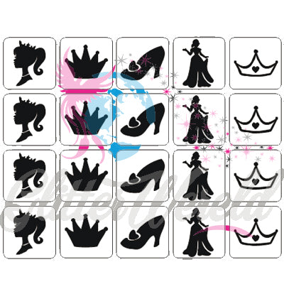 glittertattoo-sjablonenset-prinses-20-st-set157
