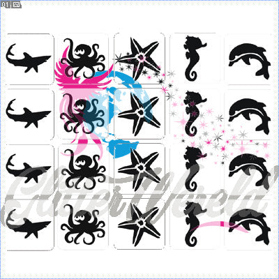 glittertattoo-sjablonenset-zee-20-st-set177