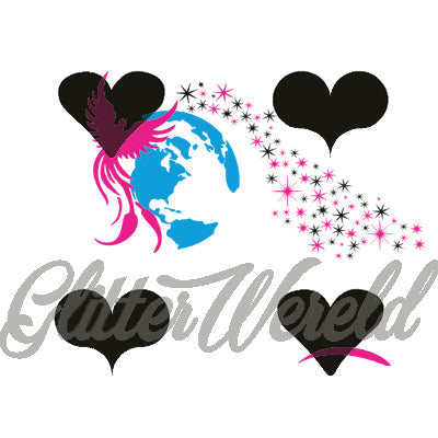 mini-sjabloon-hart-4-stuks-sj3003