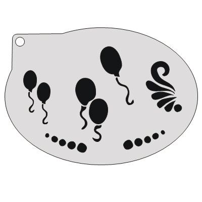 schminksjabloon-ballonnen-12x9cm-cs0116