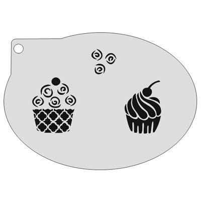 schminksjabloon-cupcakes-12x9cm-cs0137