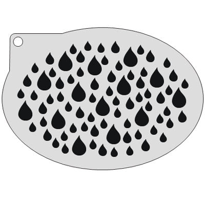 schminksjabloon-druppels-12x9cm-cs0019