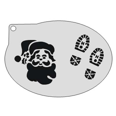 schminksjabloon-kerstman-12x9cm-cs0057