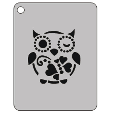 schminksjabloon-uil-7x9cm-ab0760