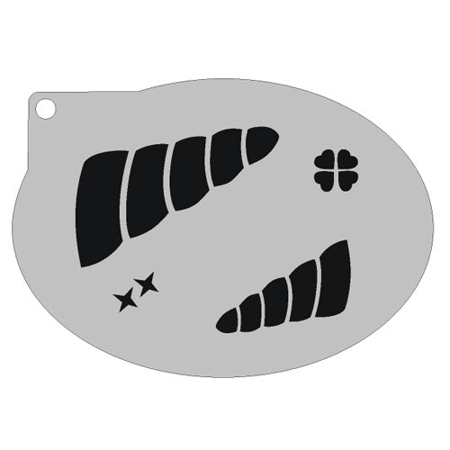 schminksjabloon-unicorn-hoorns-12x9cm-cs0177