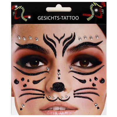 gezichts-tattoo-kat-gs1002