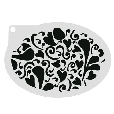 schminksjabloon-love-12x9cm-cs0140