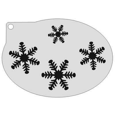 schminksjabloon-sneeuwster-12x9cm-cs0007