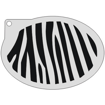 schminksjabloon-zebra-12x9cm-cs0012